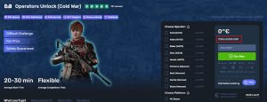 best website to CoD Cold War Unlock all Service